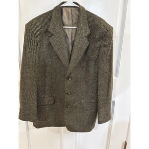J Riggins Wool Blend 3-Button Blazer 42S